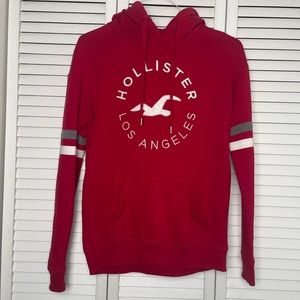 Hollister Women’s Small Red Hoodie